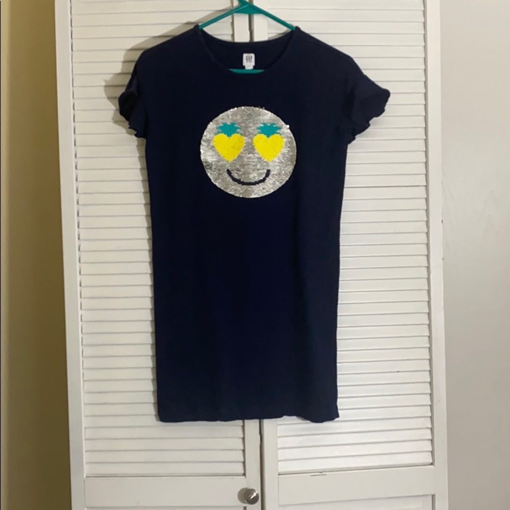 Gap girls size 12 t shirt dress